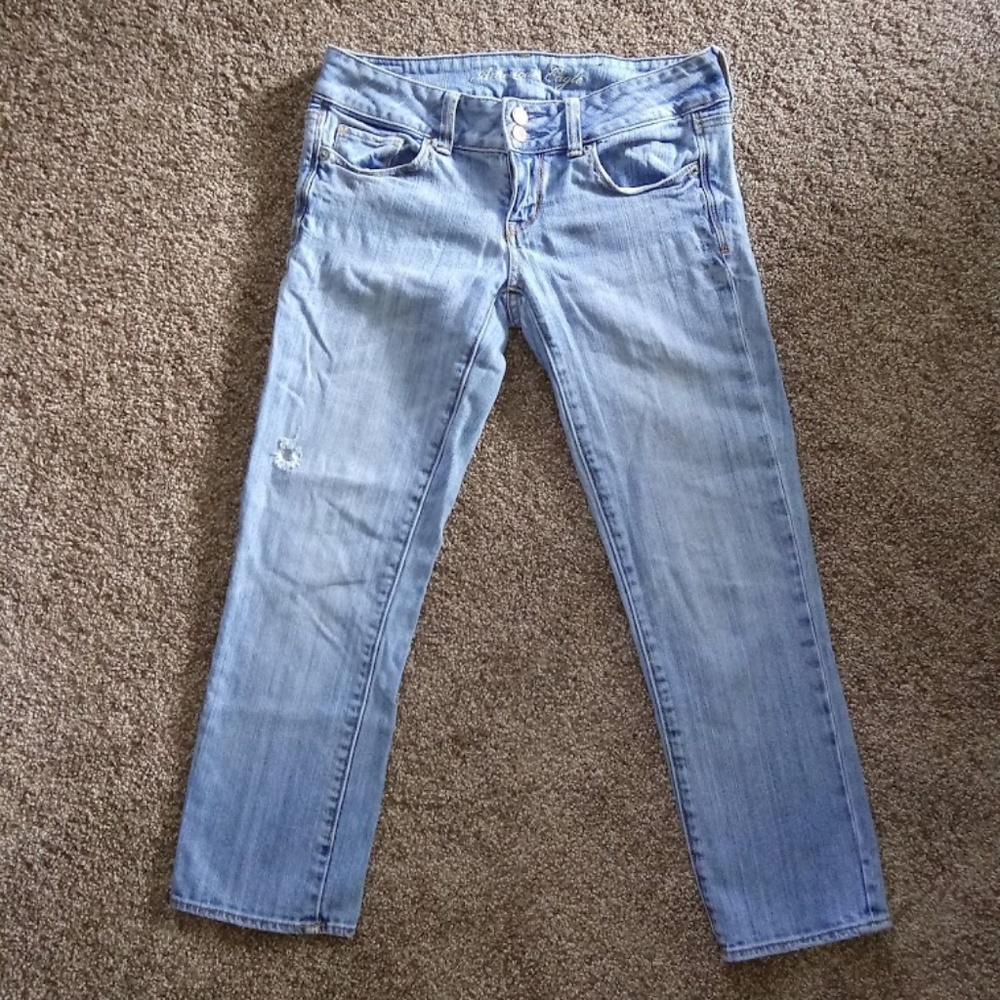 4/20 American Eagle "Artist" Ankle Jeans, Size 4